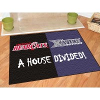 Xavier/Cincinnati All-Star House Divided Rug