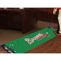 MLB - Atlanta Braves Golf Putting Green Mat