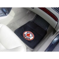 MLB - Boston Red Sox Heavy Duty 2-Piece Vinyl Car Mats