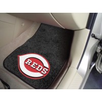 MLB - Cincinnati Reds 2 Piece Front Car Mats