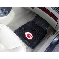 MLB - Cincinnati Reds Heavy Duty 2-Piece Vinyl Car Mats