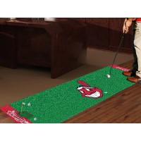 MLB - Cleveland Indians Golf Putting Green Mat