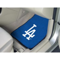 MLB - Los Angeles Dodgers 2 Piece Front Car Mats