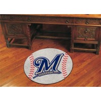 MLB - Milwaukee Brewers Baseball Rug