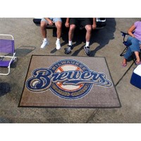 MLB - Milwaukee Brewers Tailgater Rug