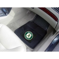 MLB - Oakland Athletics Heavy Duty 2-Piece Vinyl Car Mats