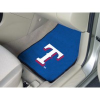 MLB - Texas Rangers 2 Piece Front Car Mats