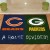 NFL - Chicago Bears - Green Bay Packers All-Star House Divided Rug