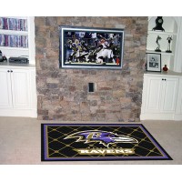 NFL - Baltimore Ravens  5 x 8 Rug