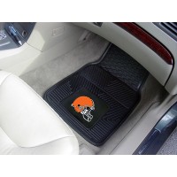 NFL - Cleveland Browns Heavy Duty 2-Piece Vinyl Car Mats