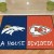 NFL - Denver Broncos - Kansas City Chiefs All-Star House Divided Rug