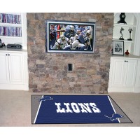 NFL - Detroit Lions  5 x 8 Rug