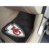 NFL - Kansas City Chiefs 2 Piece Front Car Mats