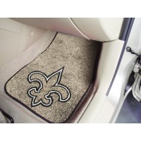 NFL - New Orleans Saints 2 Piece Front Car Mats