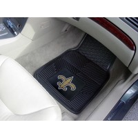 NFL - New Orleans Saints Heavy Duty 2-Piece Vinyl Car Mats