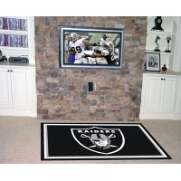 NFL - Oakland Raiders  5 x 8 Rug