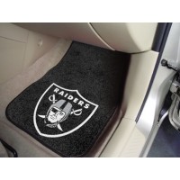 NFL - Oakland Raiders 2 Piece Front Car Mats