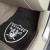 NFL - Oakland Raiders 2 Piece Front Car Mats