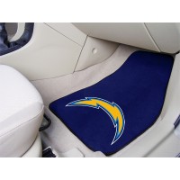 NFL - San Diego Chargers 2 Piece Front Car Mats