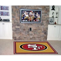 NFL - San Francisco 49ers  5 x 8 Rug