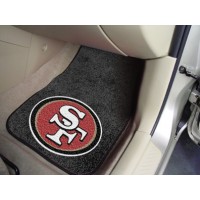 NFL - San Francisco 49ers 2 Piece Front Car Mats