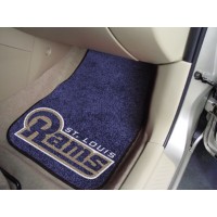 NFL - St Louis Rams 2 Piece Front Car Mats