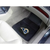 NFL - St Louis Rams Heavy Duty 2-Piece Vinyl Car Mats