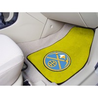 NBA - Denver Nuggets 2 Piece Front Car Mats