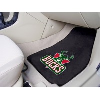 NBA - Milwaukee Bucks 2 Piece Front Car Mats