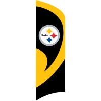 TTST Steelers Tall Team Flag