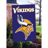 AFVI Vikings 44x28 Applique Banner