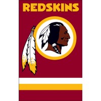 AFWA Redskins 44x28 Applique Banner