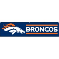 BDB Broncos Giant 8-Foot X 2-Foot Nylon Banner