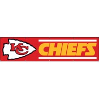 BKC Chiefs Giant 8-Foot X 2-Foot Nylon Banner