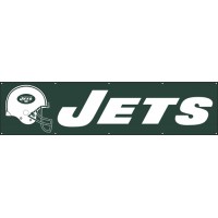 BJE Jets Giant 8-Foot X 2-Foot Nylon Banner