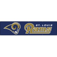 BRM Rams Giant 8-Foot X 2-Foot Nylon Banner