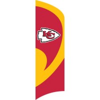 TTKC Chiefs Tall Team Flag with pole