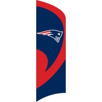 TTNE Patriots Tall Team Flag with pole
