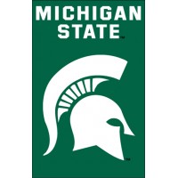 AFMS Michigan State 44x28 Applique Banner