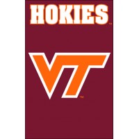 AFVT Virgina Tech 44x28 Applique Banner