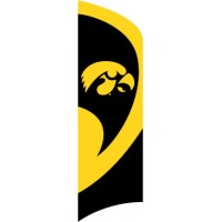 TTIA Iowa Tall Team Flag with pole