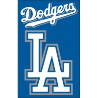 AFLAD Dodgers 44x28 Applique Banner