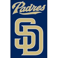 AFSDP Padres 44x28 Applique Banner