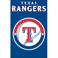 AFTEX Rangers 44x28 Applique Banner