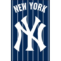 AFNYY Yankees 44x28 Applique Banner