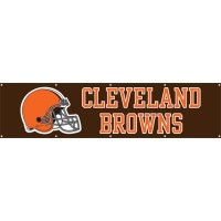BBR Browns Giant 8-Foot X 2-Foot Nylon Banner