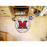 Miami of Ohio Soccer Ball Rug