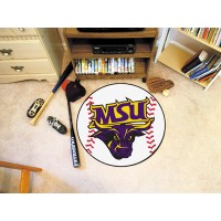 Minnesota State University - Mankato Baseball Rug