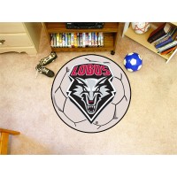 University of New Mexico Soccer Ball Rug