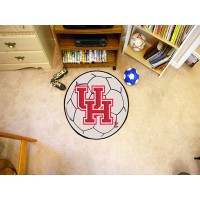 University of Houston Soccer Ball Rug